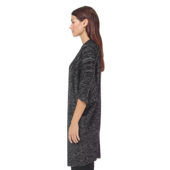 Aritzia Babaton Javier Cardigan Sweater Cocoon Open Front Mohair Wool Black XXS - Picture 11 of 14